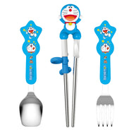 EDISON DORAEMON STAINLESS CHOPSTICKS SPOON&FORK SET