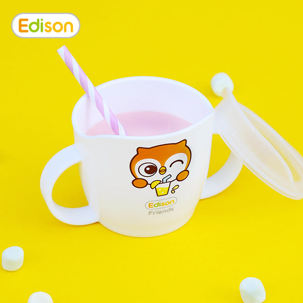 EDISON SELF DOUBLE HANDLE CUP (MICROWAVE SAFE)