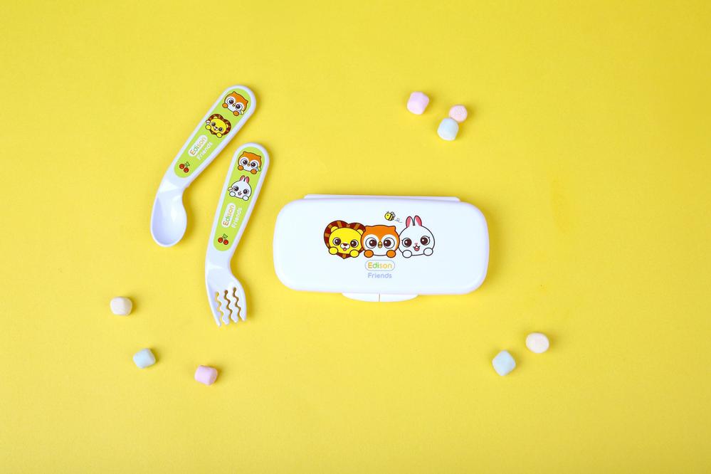 EDISON SELF SPOON&FORK CASE SET