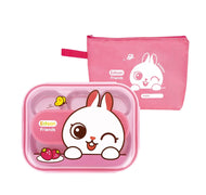 EDISON STAINLESS LUNCH BOX W/POUCH
