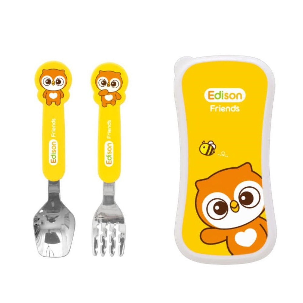 EDISON SPOON&FORK CASE SET FOR BABY