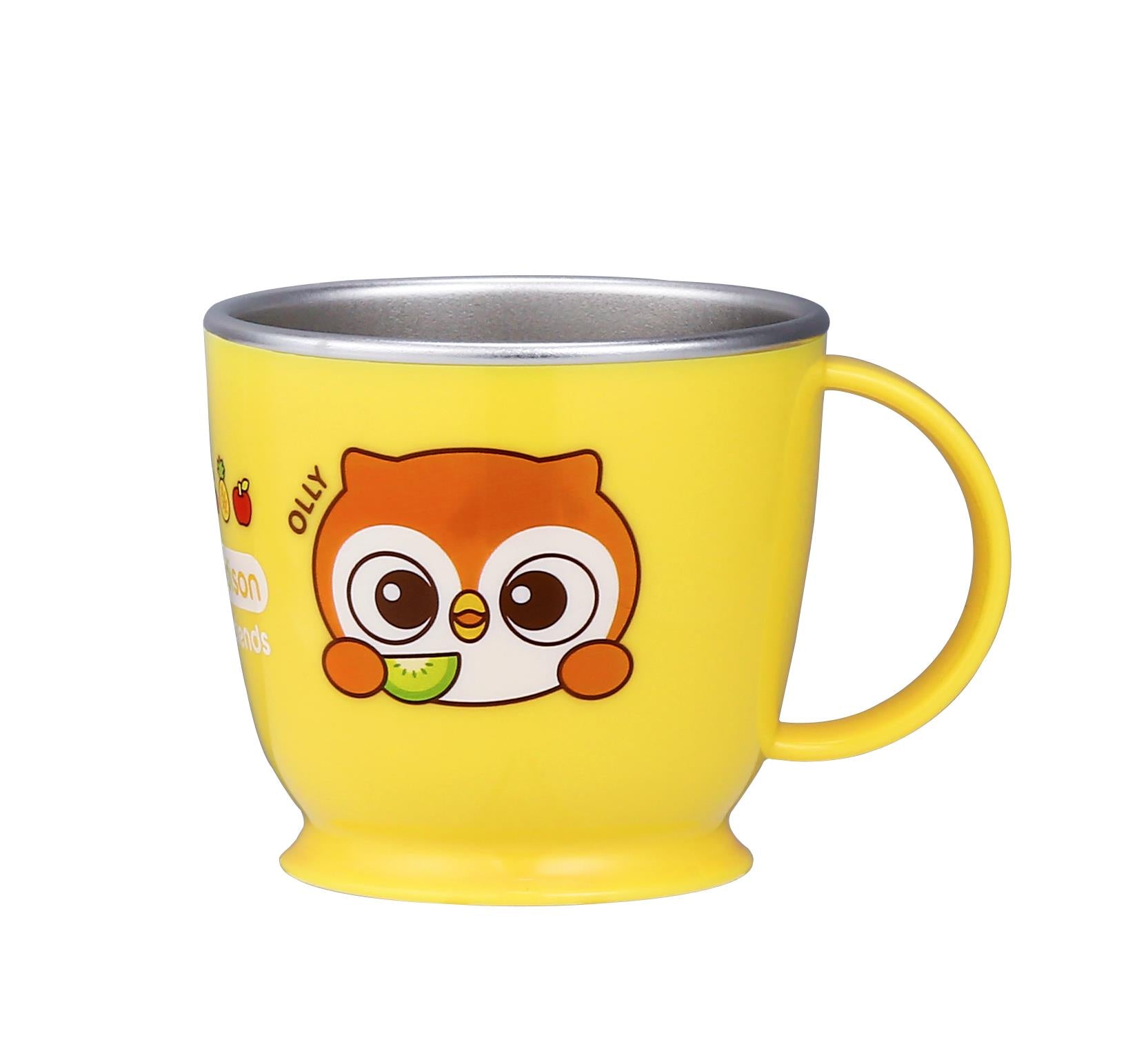 EDISON NON-SLIP STAINLESS SINGLE HANDLE CUP
