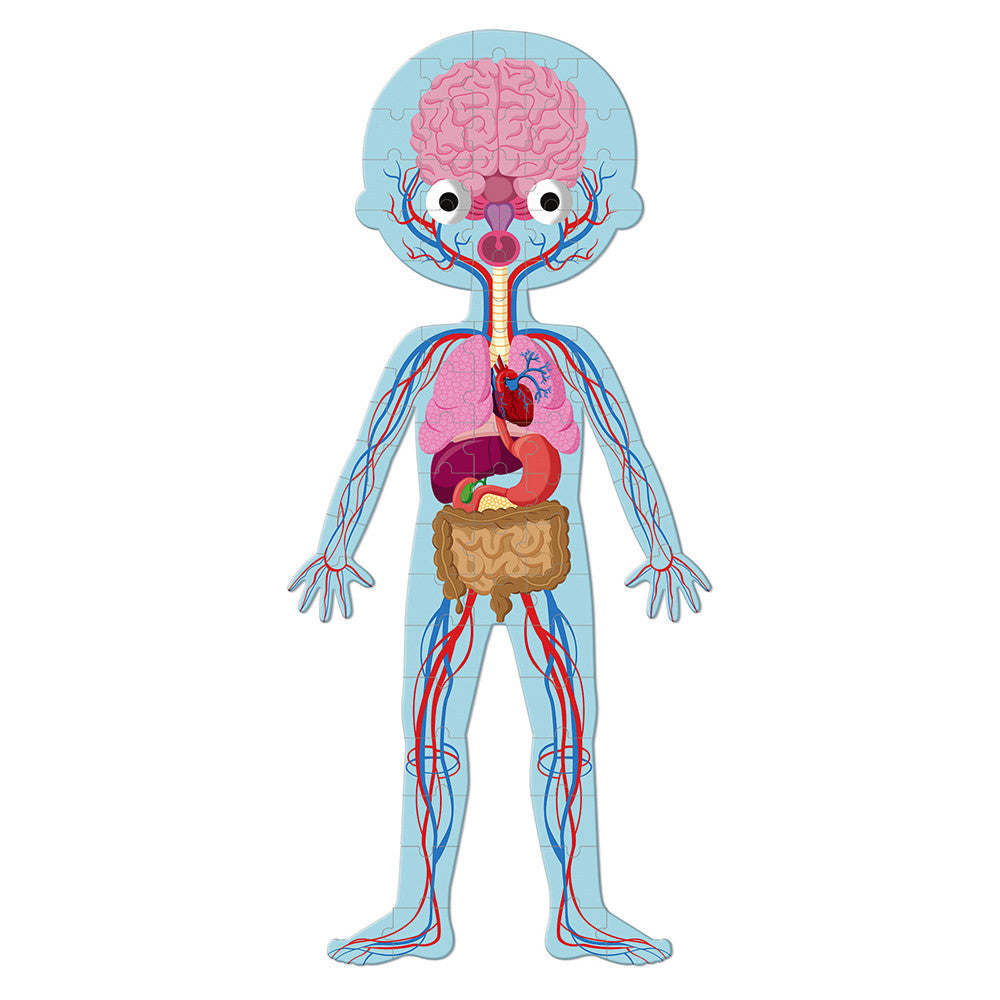 Janod Educational Puzzle Human Body Puzzle