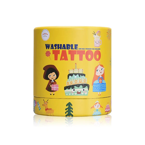 FLOWER MONACO WASHABLE TATTOO PRINCESS