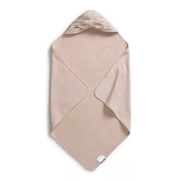 Elodie Details Hooded Towel Powder Pink Bow
