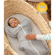 LOVE TO DREAM SWADDLE UP ORIGINAL COTTON 1.0 TOG GREY