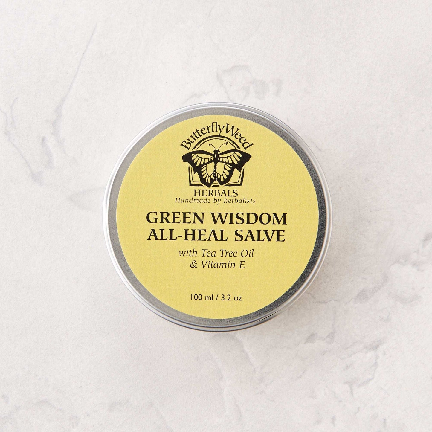 MATTER COMPANY BUTTERFLY WEED GREEN WISDOM ALL HEAL SALVE 3.2OZ - baby enRoute
