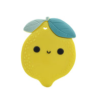 LOULOU LOLLIPOP SILICONE TEETHER SINGLE LEMON