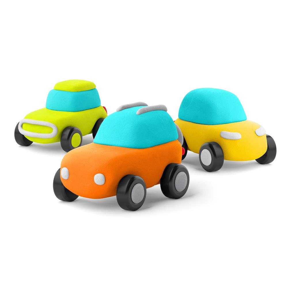 HEY CLAY CLAY SET MOTORS ECO CARS
