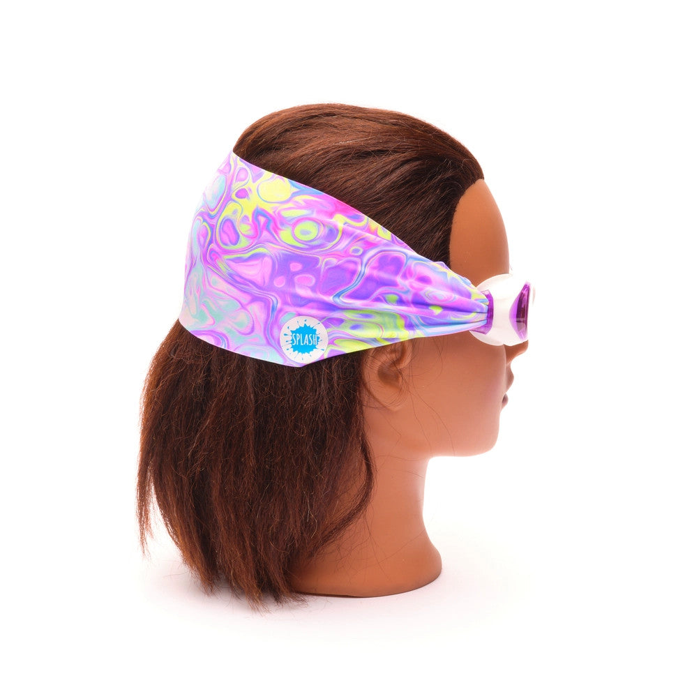 SPLASH SWIM GOGGLES PASTEL SWIRL