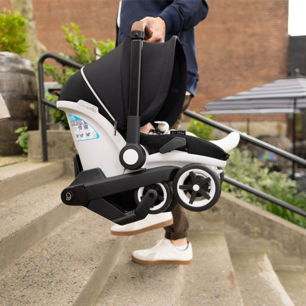 EVENFLO GOLD SHYFT DUALRIDE WITH CARRYALL STORAGE INFANT CAR SEAT AND STROLLER COMBO