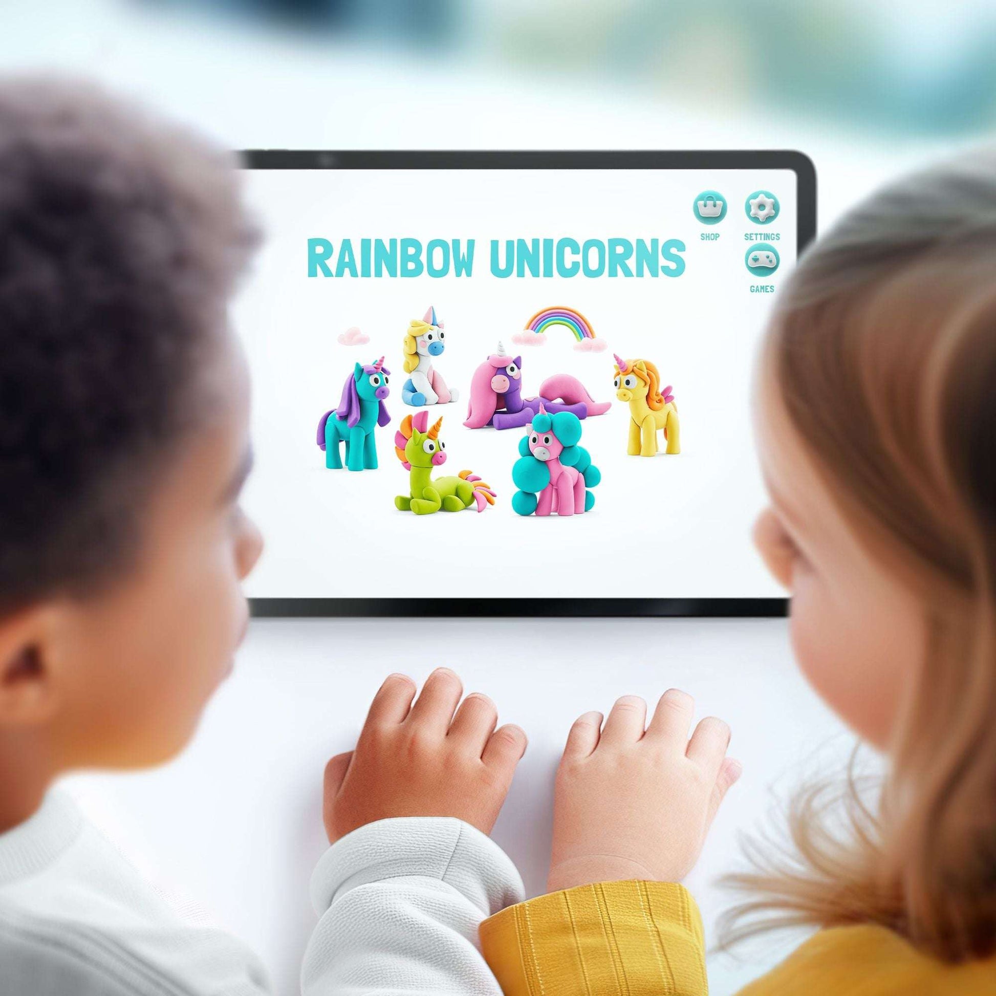 Hey Clay Clay Set Rainbow Unicorns