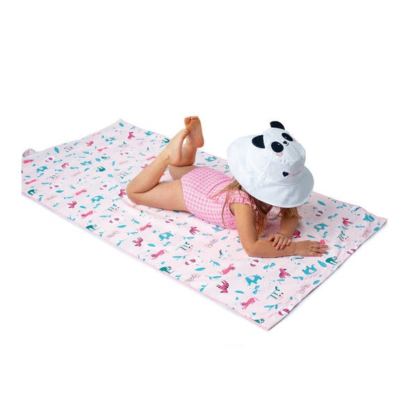 FLAPJACKKIDS REVERSIBLE KIDS SUN HAT PANDA & KOALA