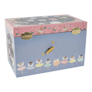 Floss And Musical Jewelry Box With 3 Drawers Enchanted