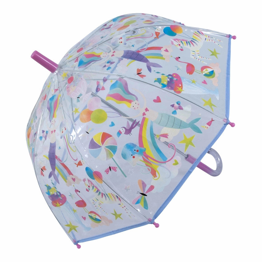 Floss And Rock Color Change Umbrella-Fantasy Transparent