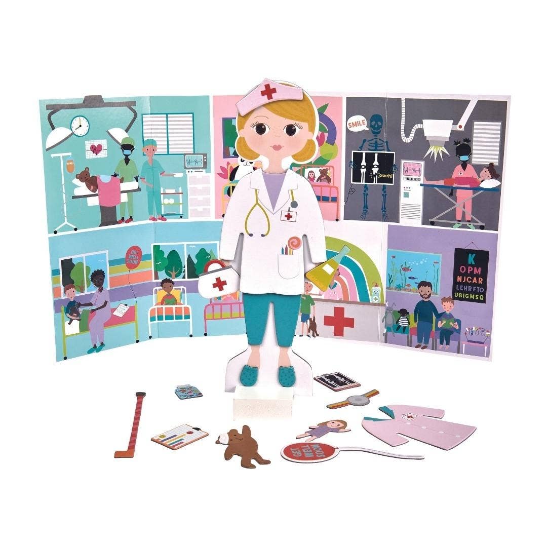 FLOSS AND ROCK FLORENCE MAGNETIC DRESS UP CHARACTER - baby enRoute