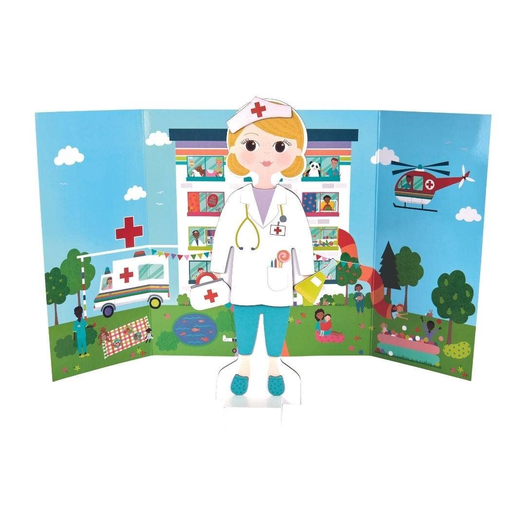 FLOSS AND ROCK FLORENCE MAGNETIC DRESS UP CHARACTER - baby enRoute