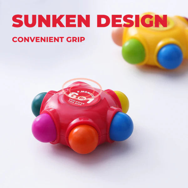 FLOWER MONACO POCKET CRAYONS SINGLE - baby enRoute