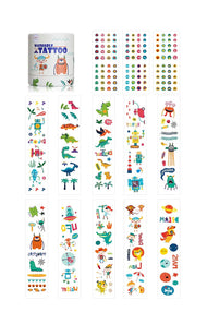 Flower Monaco Washable Tattoo Viking