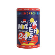 FLOWER MONACO WASHABLE MARKERS 24 COLORS