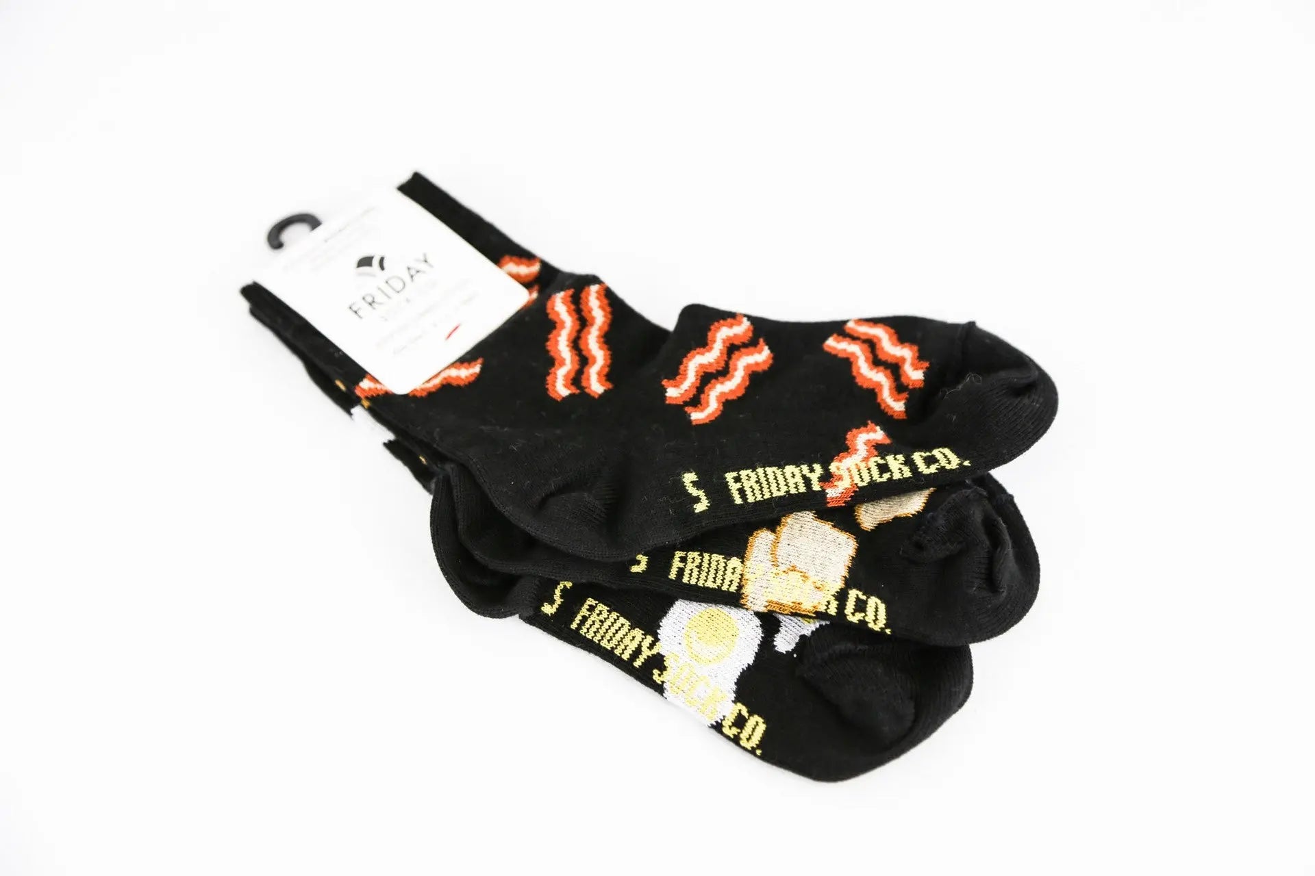Friday Sock Co. Kid's Socks Bacon, Egg & Toast