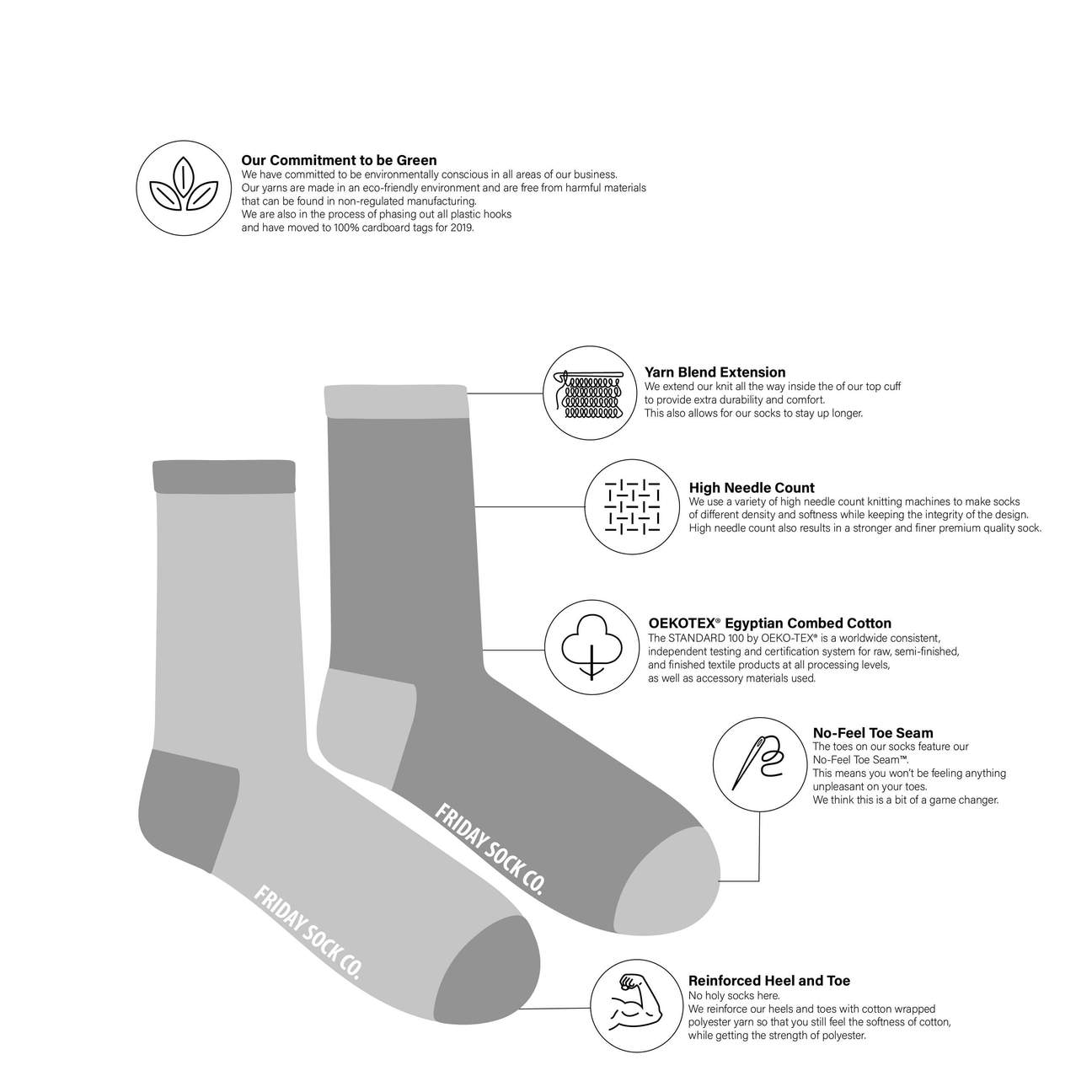Friday Sock Co. Women's Maple Leaf Socks