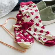 FRIDAY SOCK CO. WOMEN'S MAPLE LEAF SOCKS