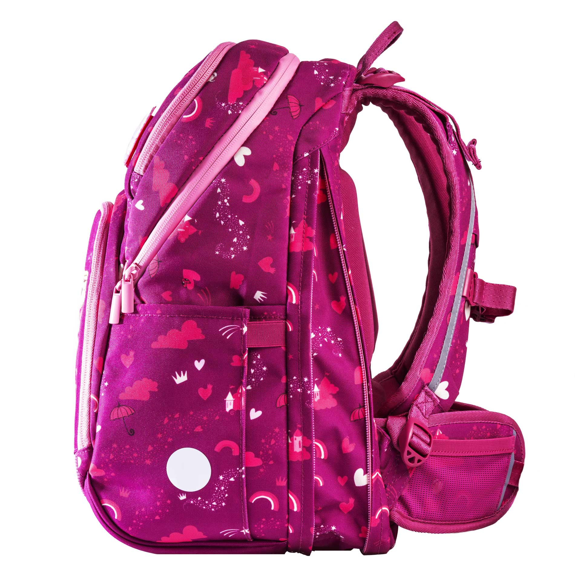 Frii Of Norway School Backpack Expand 20-25L Ballerina Pink