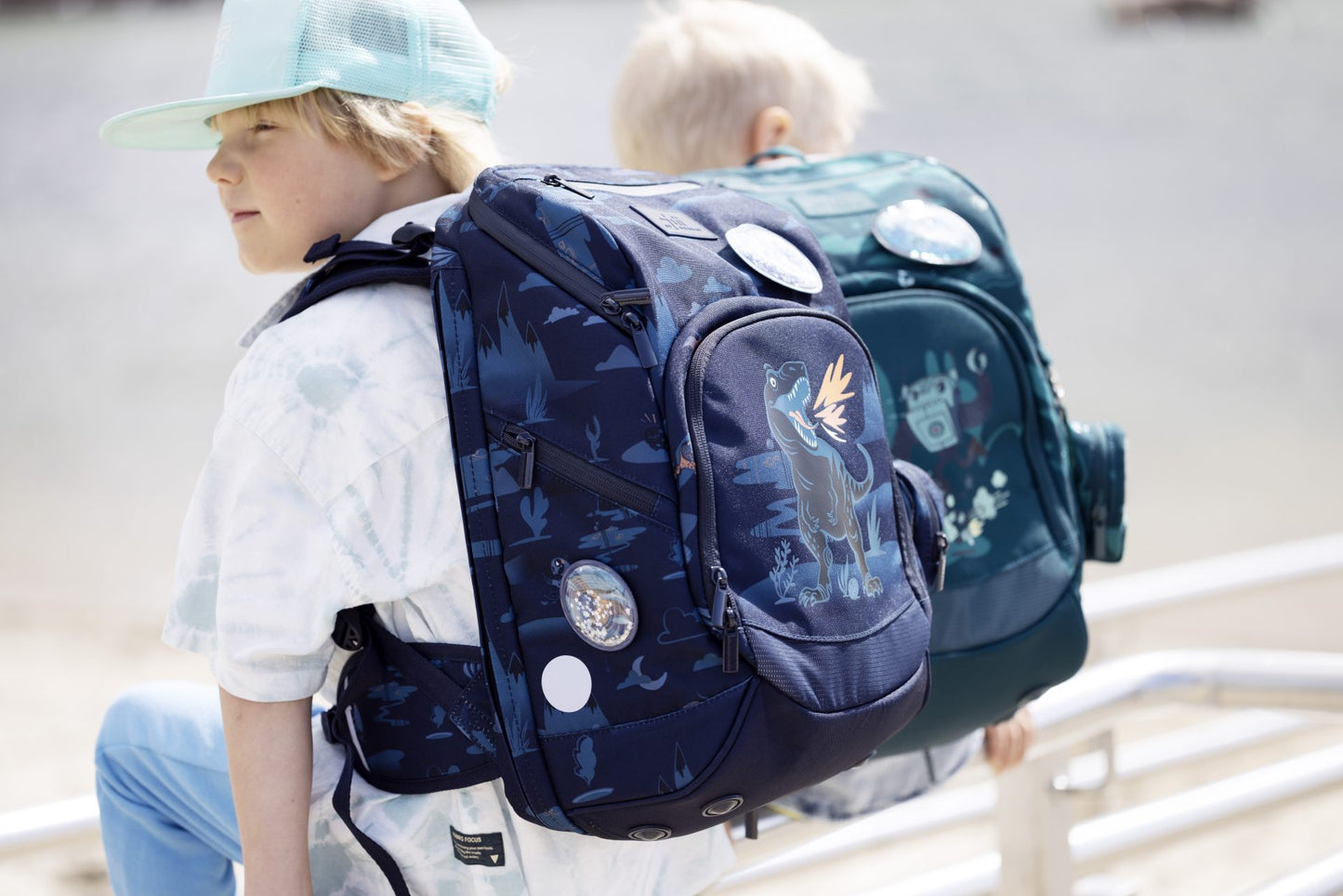 FRII OF NORWAY SCHOOL BACKPACK RETRO 22L DINOSAUR - baby enRoute