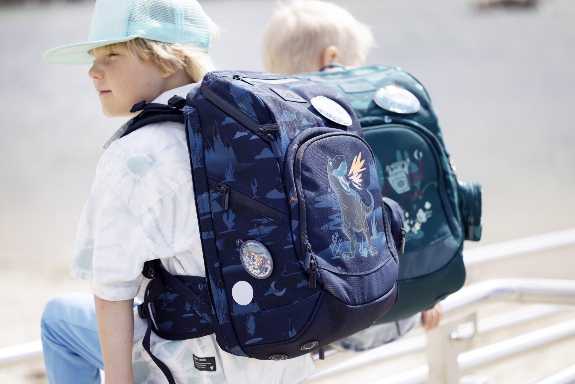 FRII OF NORWAY SCHOOL BACKPACK RETRO 22L DINOSAUR