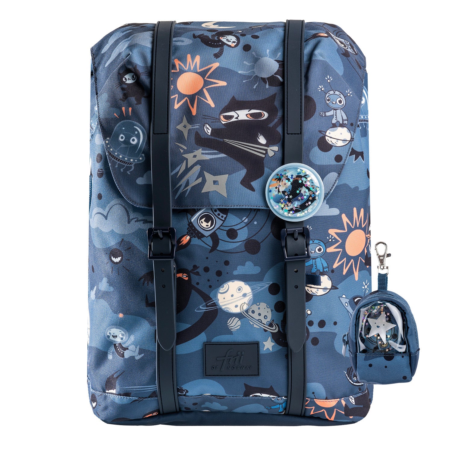 FRII OF NORWAY SCHOOL BACKPACK RETRO 22L NINJA