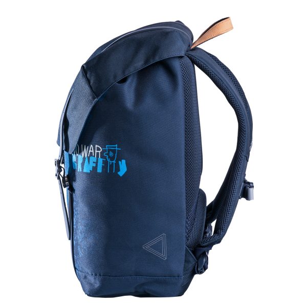 Frii Of Norway School Bag 30L Blue Graffiti