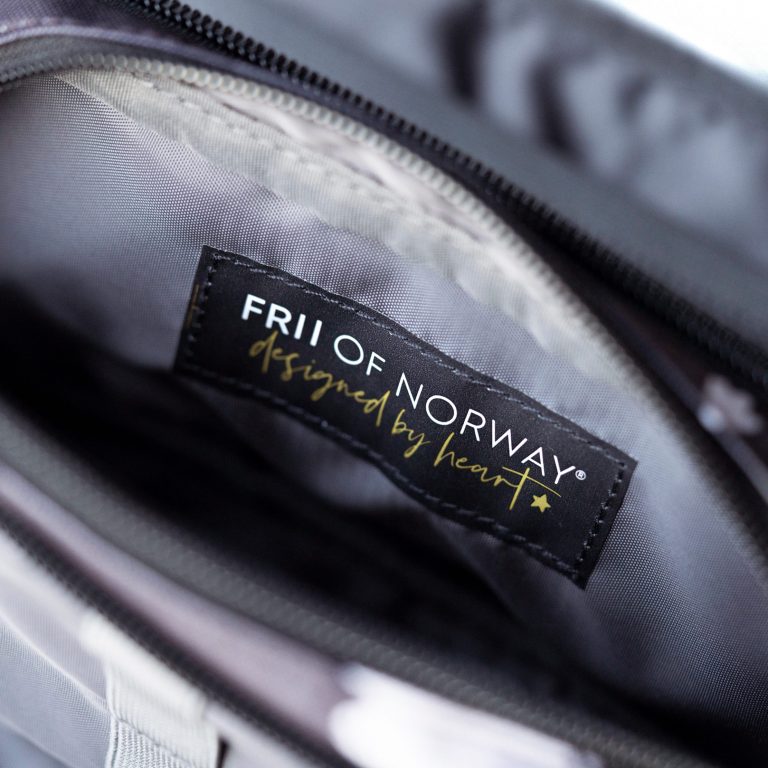 Frii Of Norway School Pencil Case 3-Layer Dino