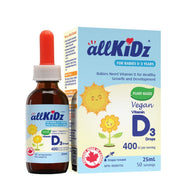 ALLKIDZ VITAMIN D3 DROPS (400IU) 25ML