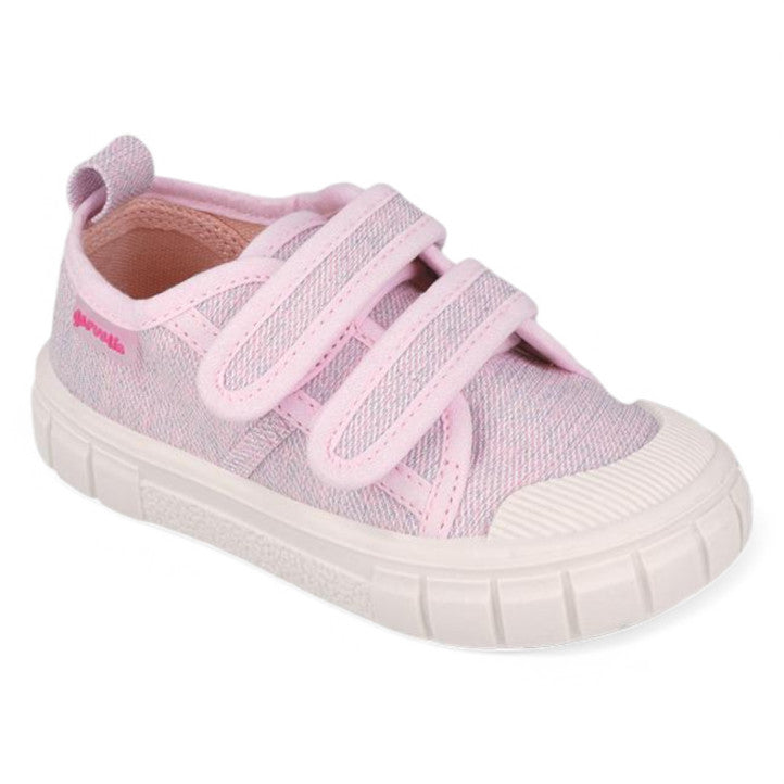 GARVALIN BAREFOOT CHILDREN CANVAS SNEAKERS ROSA PINK
