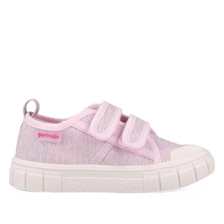 GARVALIN BAREFOOT CHILDREN CANVAS SNEAKERS ROSA PINK