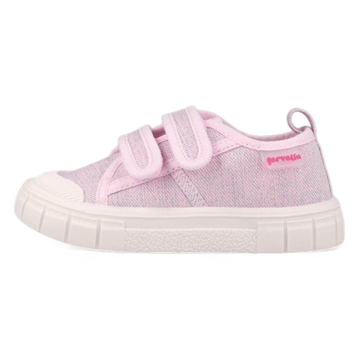 GARVALIN BAREFOOT CHILDREN CANVAS SNEAKERS ROSA PINK