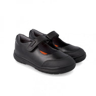 GARVALIN NAPA CHILDREN SCHOOL SHOES BLACK