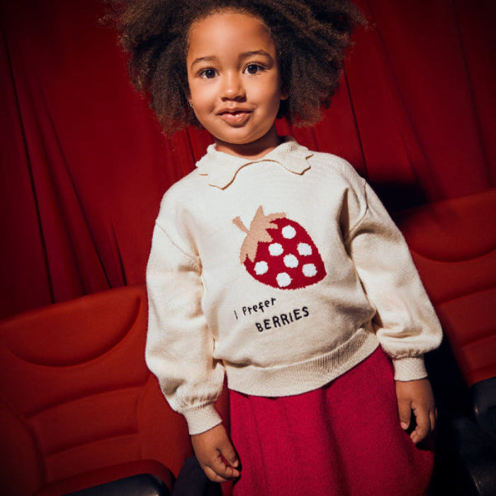 Mayoral Mini Girl Skirt Set Red