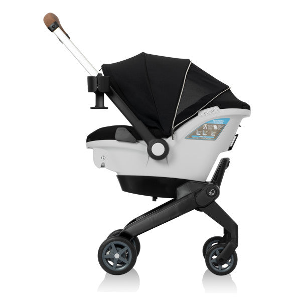 EVENFLO GOLD SHYFT DUALRIDE WITH CARRYALL STORAGE INFANT CAR SEAT AND STROLLER COMBO