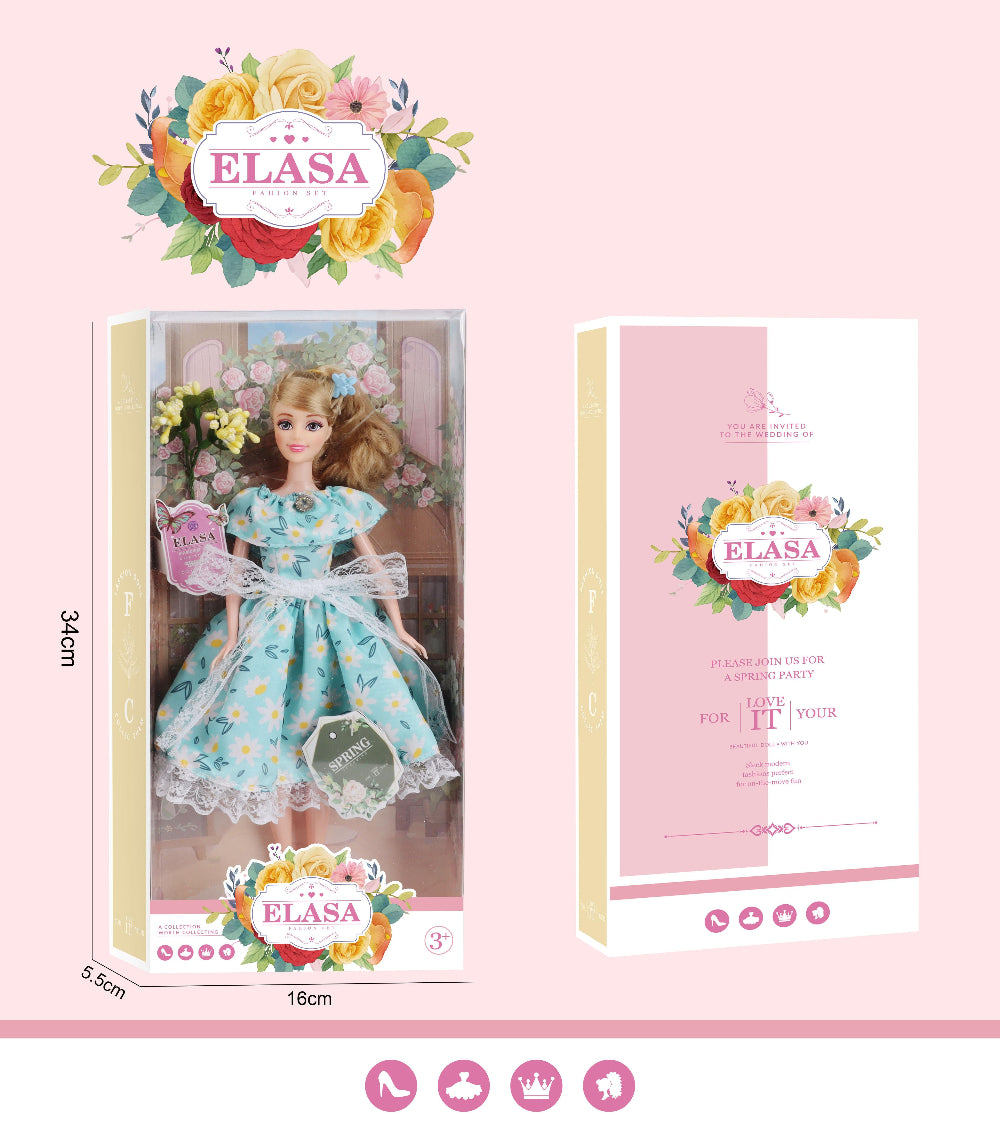 Handsome 11-Inch Barbie Doll Elasa (Random Accessories)