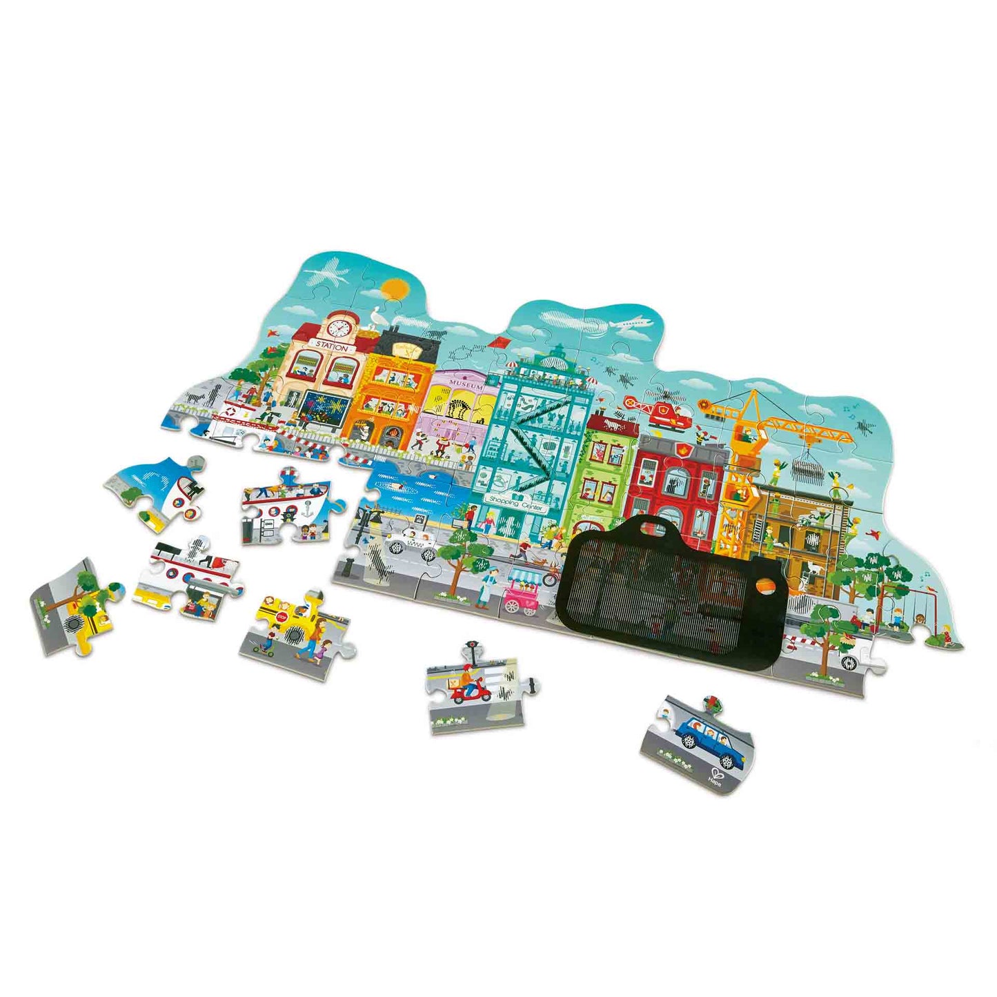 HAPE ANIMATED CITY PUZZLE - baby enRoute