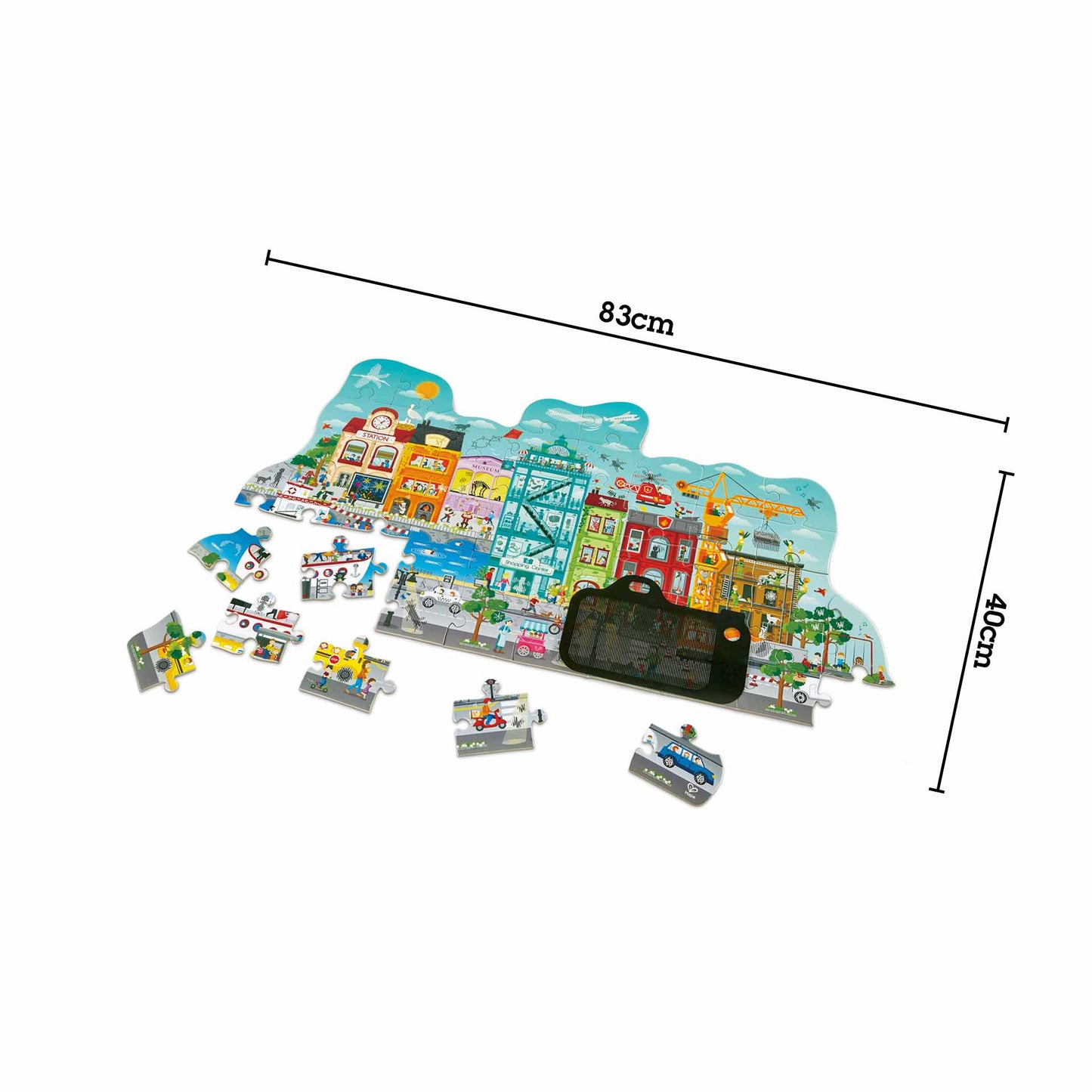 HAPE ANIMATED CITY PUZZLE - baby enRoute