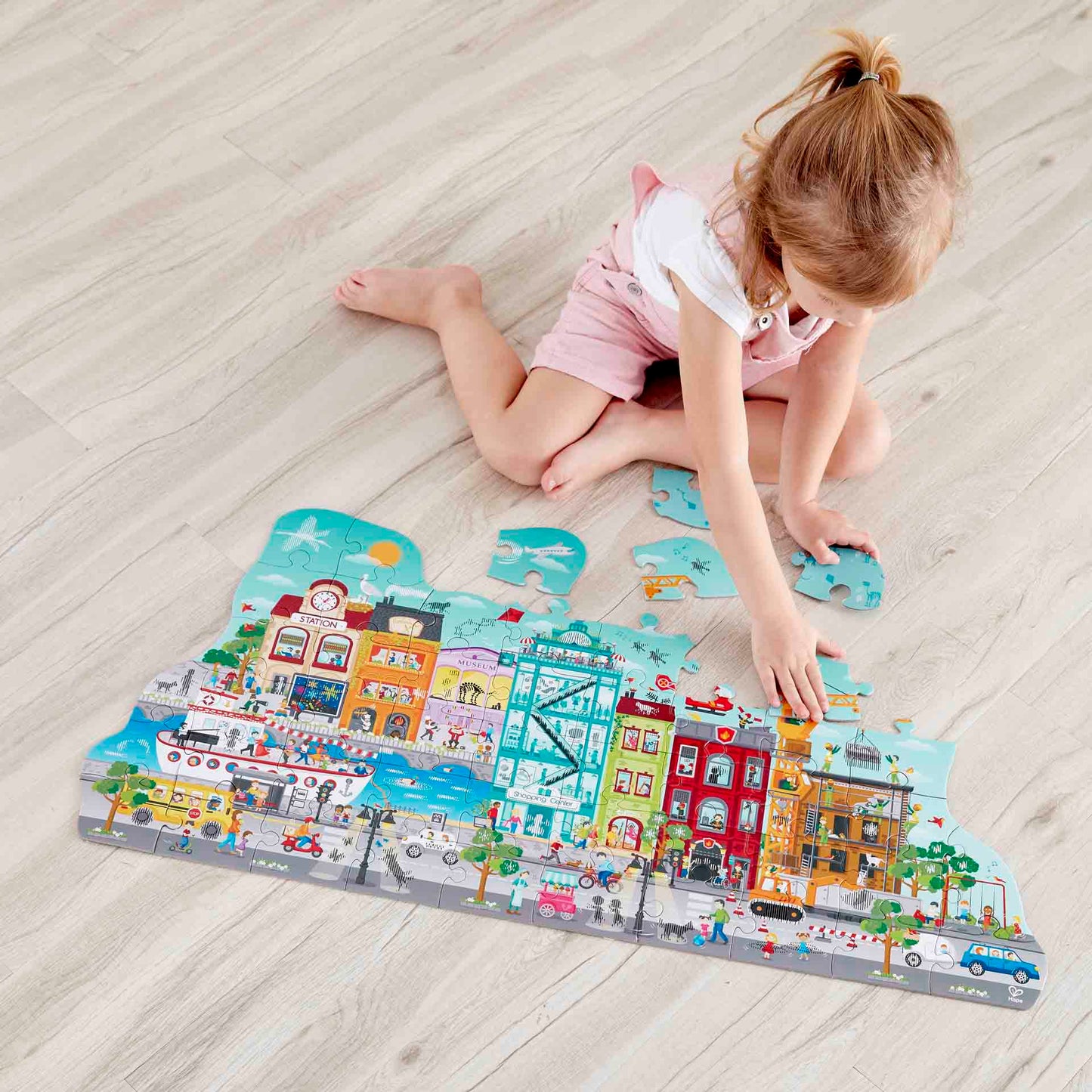 HAPE ANIMATED CITY PUZZLE - baby enRoute