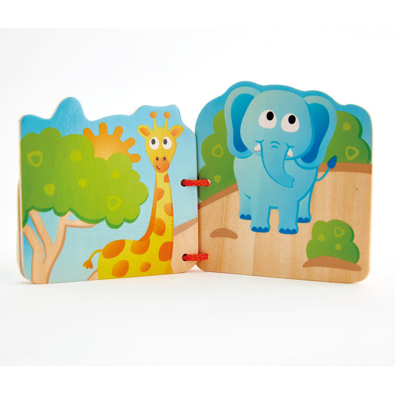 HAPE BABY'S WILD ANIMAL BOOK 1PC - baby enRoute