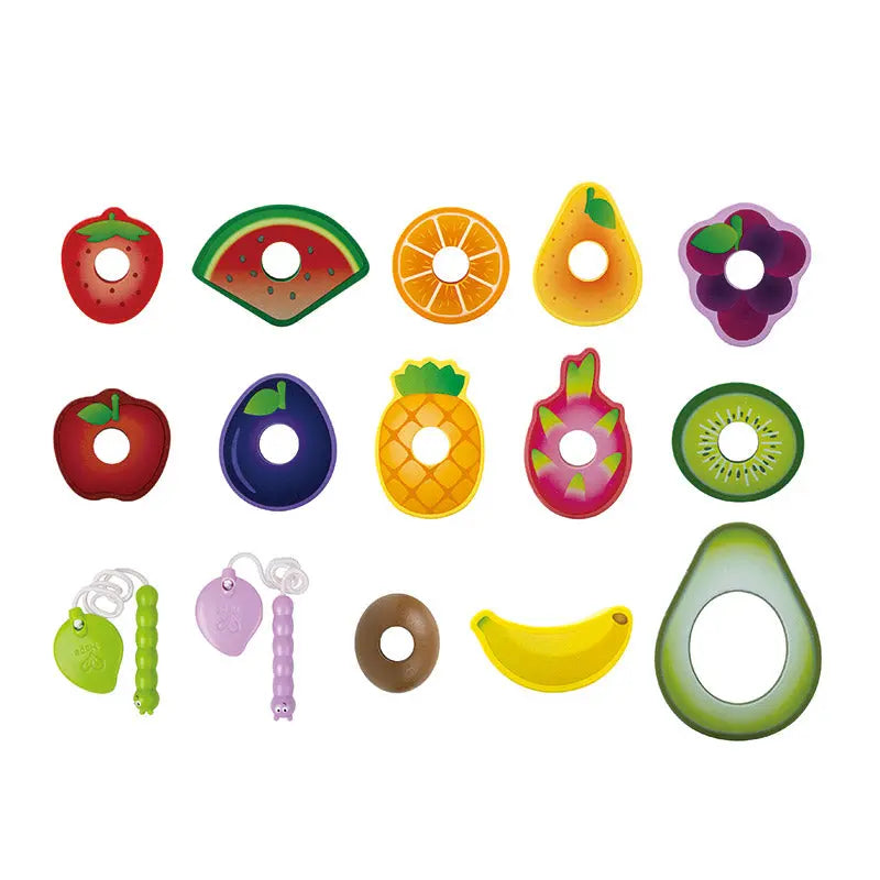 HAPE CATERPILLAR  FRUIT FEAST SET - baby enRoute