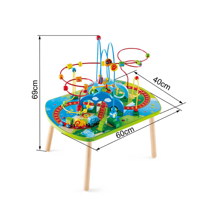 HAPE JUNGLE ADVENTURE RAILWAY TABLE - baby enRoute