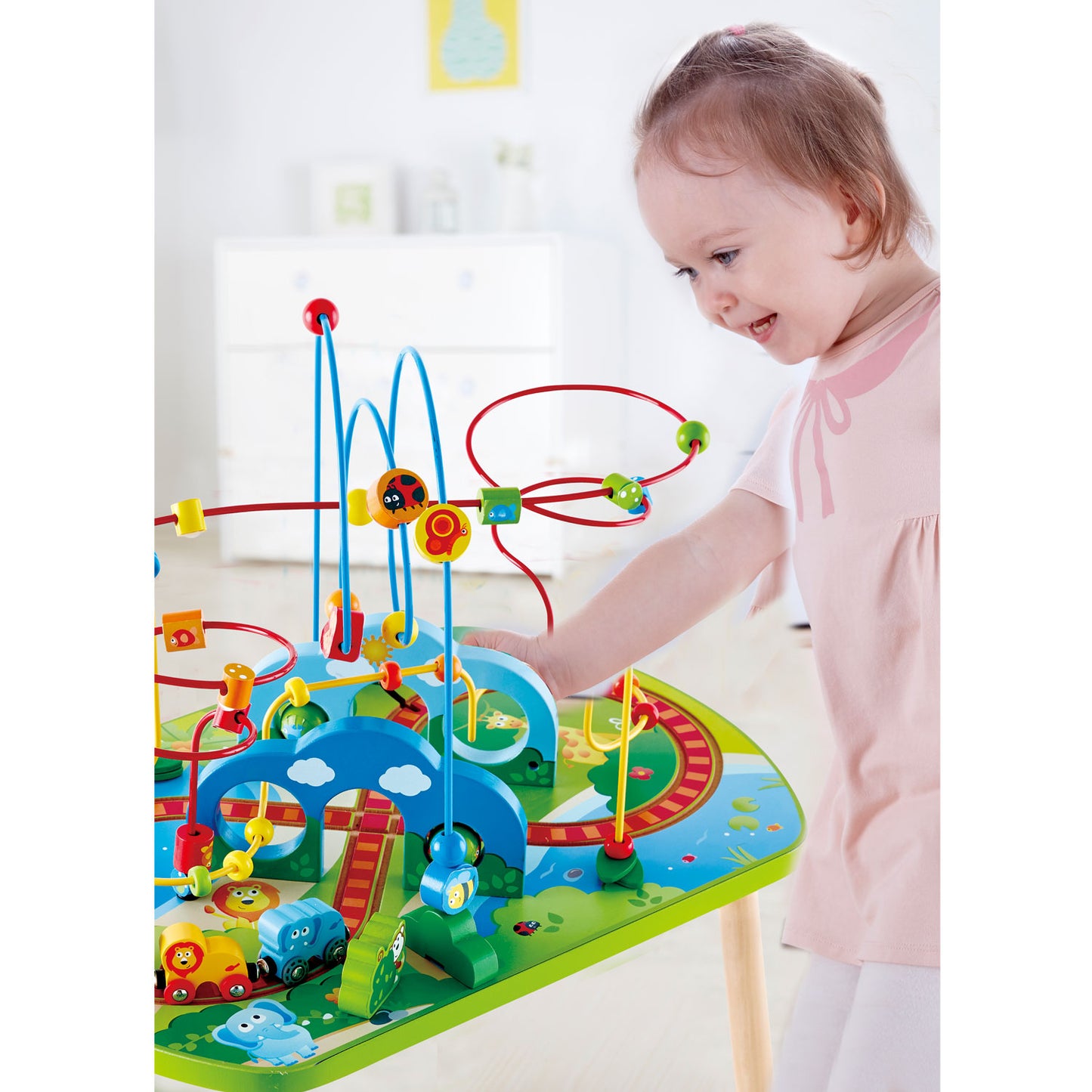 HAPE JUNGLE ADVENTURE RAILWAY TABLE - baby enRoute