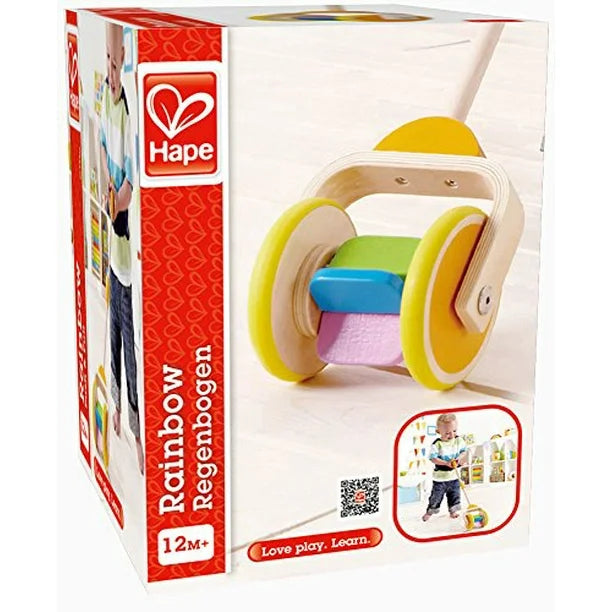 Hape Push Toy Rainbow
