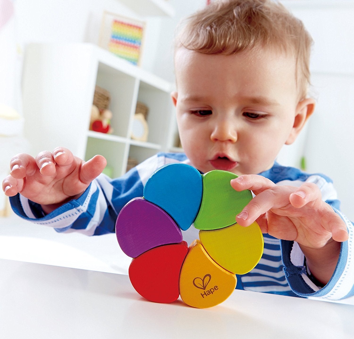 Hape Rainbow Rattle